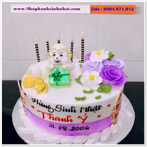 Bánh Sinh Nhật Con Khỉ Tuổi Thân - T11